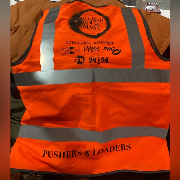 Swedish House Mafia Concert Reflective Crew Vest XL New - Picture 1 of 4